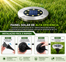 Luzes Solares para Jardim com 8 LEDs À prova d'água IP65 - Para Gramado, Interior, Pátio, Decoração 🔥